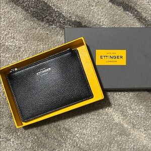 ETTINGER
Mini Leather Capra Travel Pouch